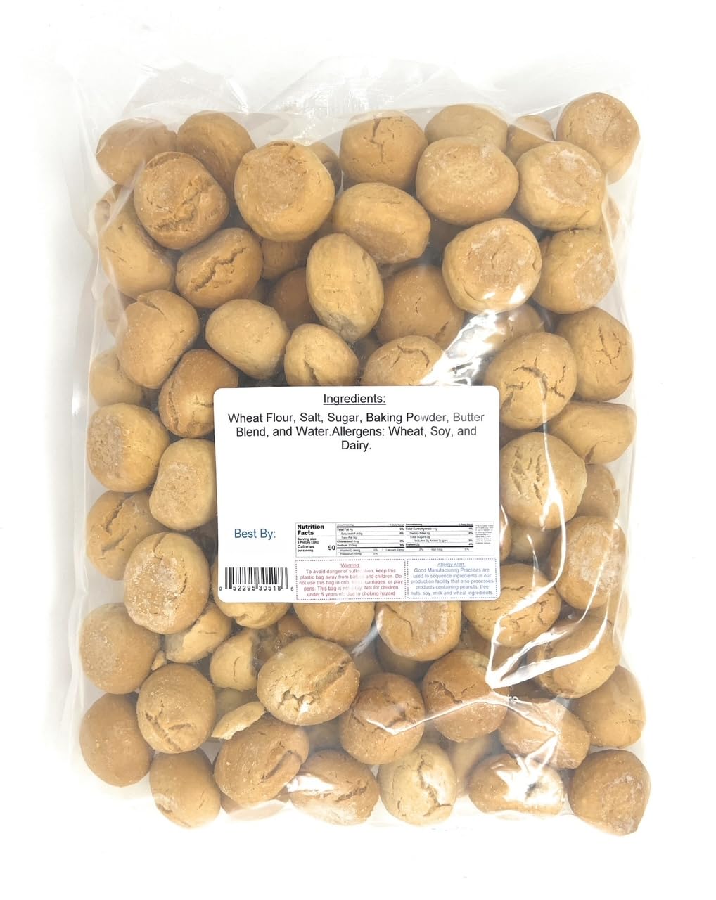 YANKEETRADERS Jumbo Oyster  ers, 2 Pound (32 Ounce) Pack, Perfect for Soups and Snacks