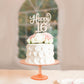 Happy 16Th Birthday Decorations,16Th Birthday Gold Rhinestone Cake Topper - Cheers To Sixteen Years Old Bday Party Metal Sparkly