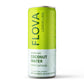 Flova Lemon Lime Energy Drink, All Natural, Coconut Water Electrolytes, 99% Juice, Pack of 12 Cans