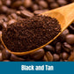Door County Coffee Black And Tan Non-Flavored Coffee Ground | 10 Oz Bag | Medium Roast | 100% Specialty Arabica Coffee | Non-Fla
