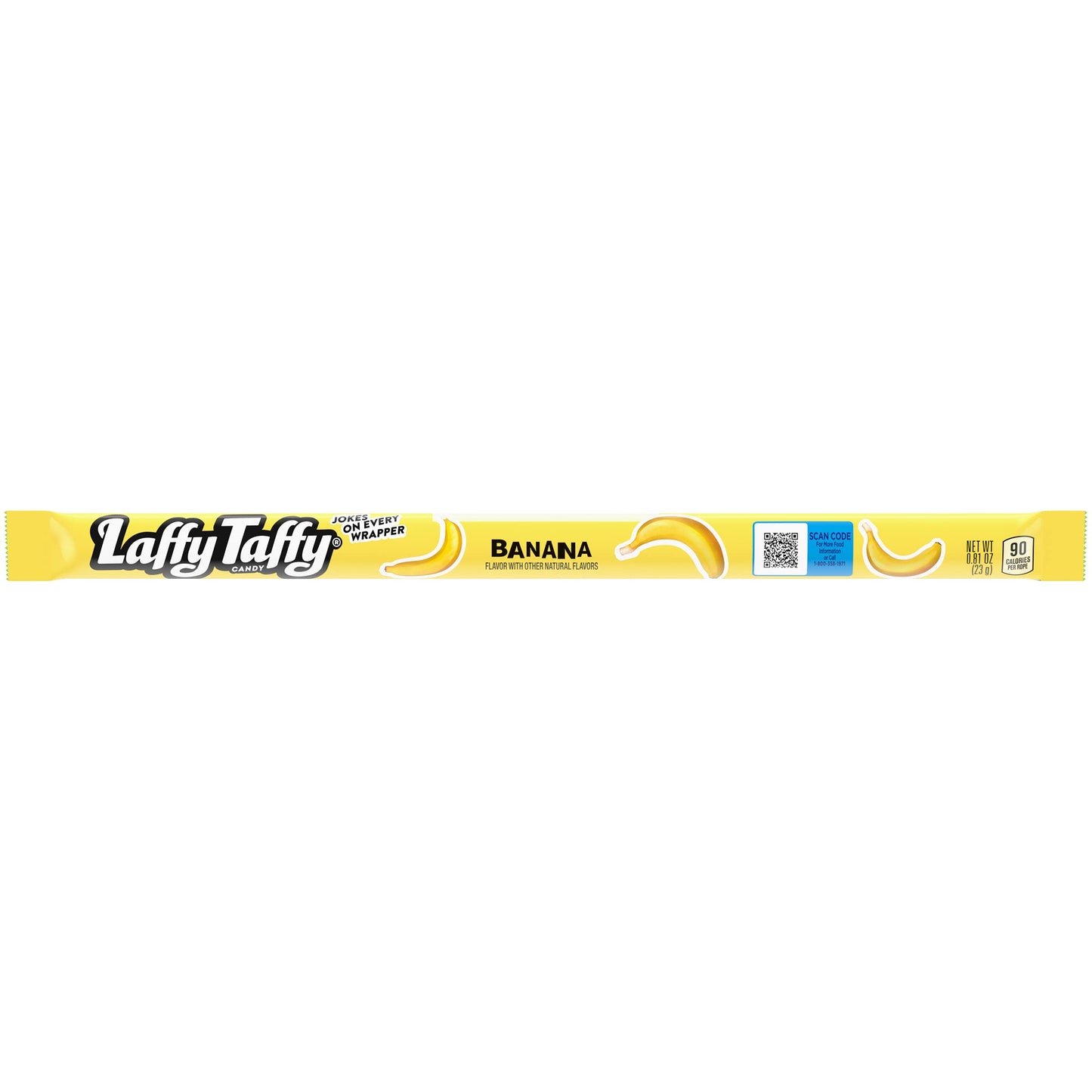 Laffy Taffy Rope - Case Of 24 (Banana)