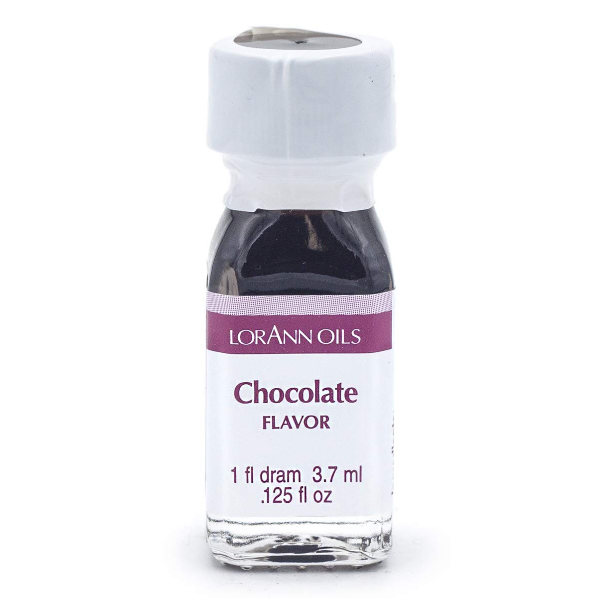 Lorann Chocolate Ss Flavor, 1 Dram Bottle (.0125 Fl Oz - 3.7Ml - 1 Teaspoon) - 2 Pack