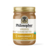 Philosopher Foods Naked Creamy Sprouted Almond Nut Butter, 16 Oz. - Silky Smooth Pourable Organic Butter, Natural Sweetness, Sto