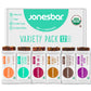 JONESBAR Organic Plant Based Protein Bars | 6 Flavor Variety Pack | Fruit & Nut Bar, Kosher, Gluten Free, Breakfast Bars, School