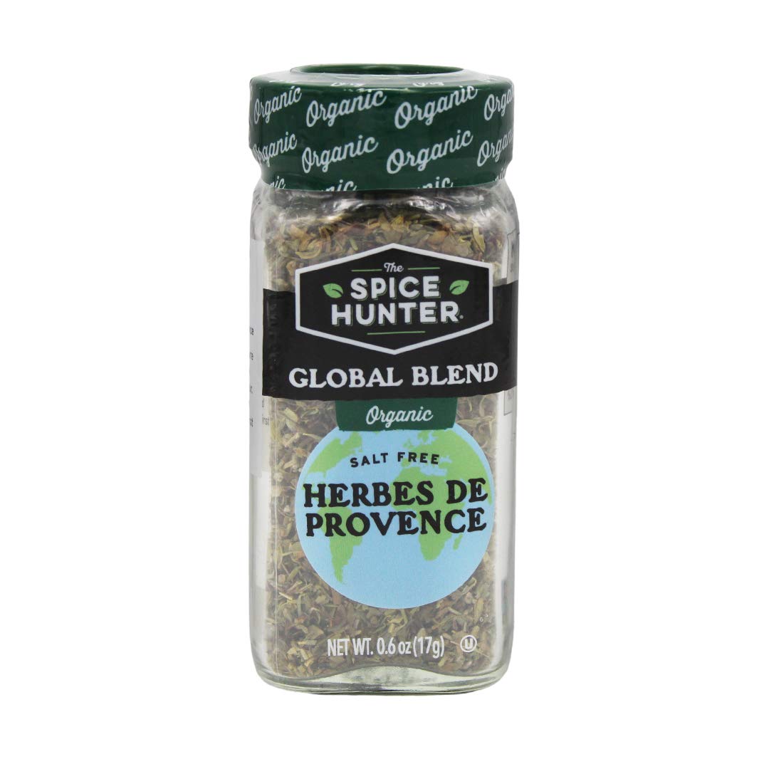 The Spice Hunter Herbes De Provence, Organic, 0.6-Ounce Jars (Pack Of 6)