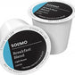Amazon Brand - Solimo Light Roast Coffee Pods, Breakfast Blend, 100 Count, Compatible with Keurig 2.0 K-Cup Brewers