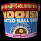 NOOISH Instant Matzo Ball Soup, Kosher & Vegetarian, 18 Pack, Just Add Water, Shelf-Stable