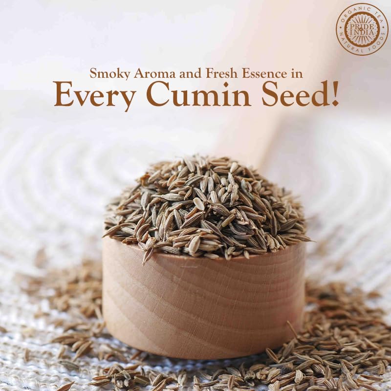 Pride Of India - Cumin Seed Whole - Gourmet Indian Spice - Excellent For Culinary Uses - Fresh And Quality Seeds - Adds Flavor &