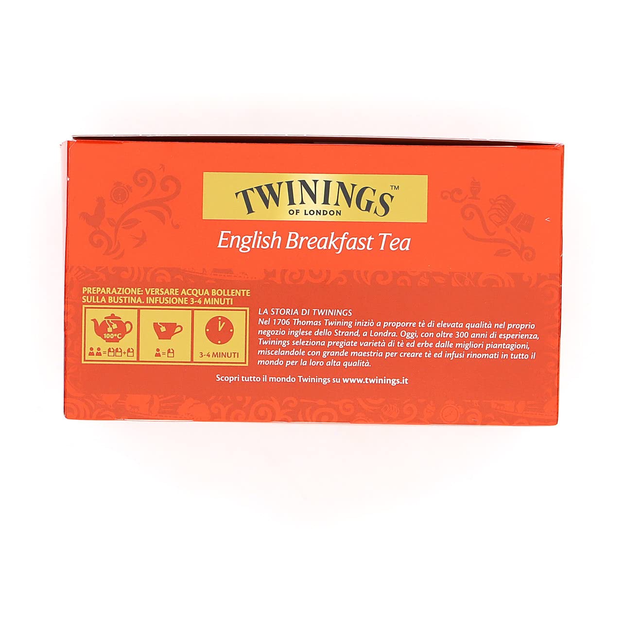 Twinings Of London English Breakfast Tea, 50 Count