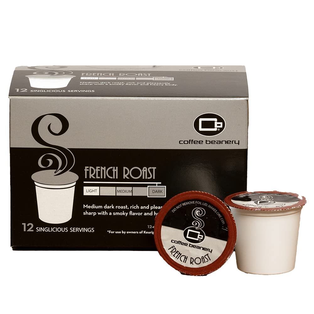 French Roast Single Serve Coffee Pods | 12ct | 100% Specialty Arabica Coffee