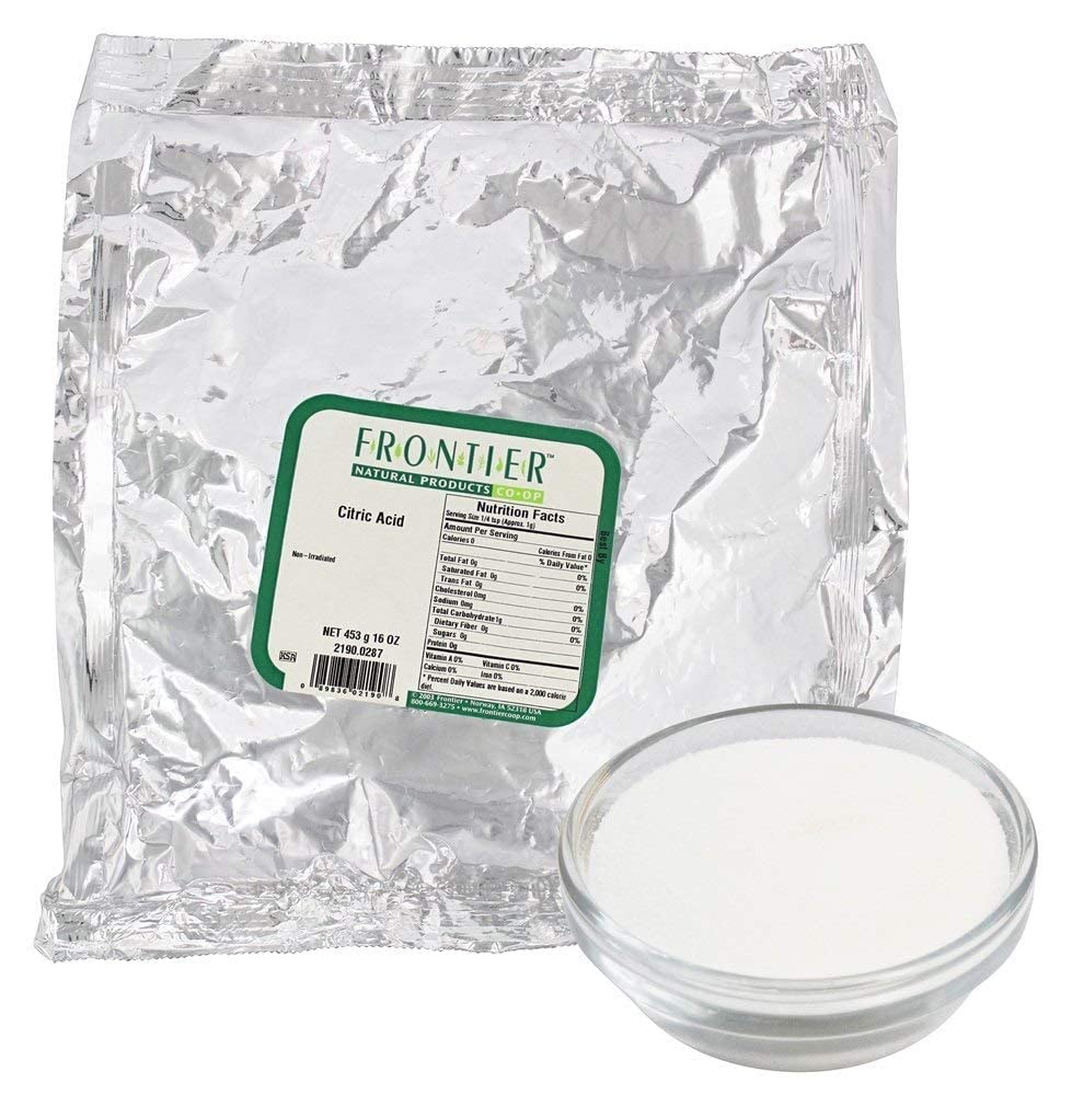 Frontier Natural Products Bg13269 Frontier Citric Acid - 1X1Lb
