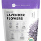 Kate Naturals Dried Lavender Flowers, Culinary Grade, Organic, 4oz, Purple