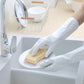 Household Cleaning Gloves - Reusable Kitchen Dishwashing Gloves With Latex Free, Cotton Lining, Waterproof, Non-Slip (Large, 3 P