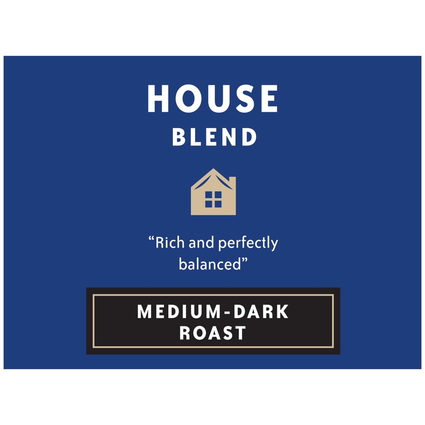 Community Coffee House Blend Coffee Pods, Medium Dark Roast, 72 Count, Compatible with Keurig 2.0, Natural
