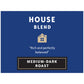 Community Coffee House Blend Coffee Pods, Medium Dark Roast, Compatible with Keurig, 96 Count (24 Count x 4 Packs)