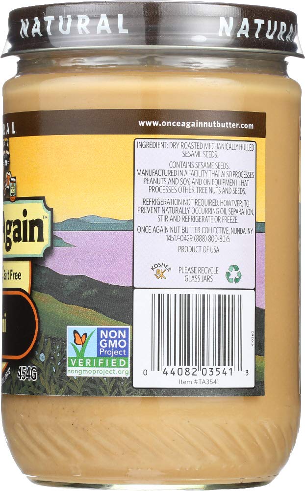 Once Again - Organic Tahini - 16 Oz.