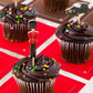 Restaurantware Top Cake London Cake Toppers 24 Piece Assorted British Cupcake Toppers - For Birthday Parties Weddings Or Baby Sh
