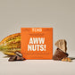 TCHO Aww Nuts! Dark Chocolate Bars, 75% Cacao, Vegan, Organic, Fair Trade, 2.5oz (Pack of 3)