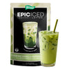 Matchabar Epic Iced Instant Latte Powder | Toasted Vanilla Matcha w/Oat Milk Base | Low Sugar, Non-Diary & Vegan Instant Iced Ma