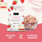 Safe + Fair Food Company Plant-Based Gourmet Strawberry Flavored Popcorn - Strawberry Shortcake Drizzled Kettle Corn Popcorn - N