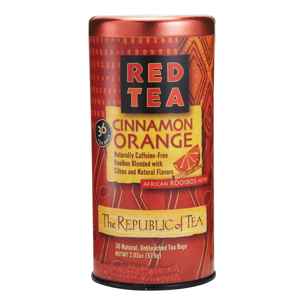 The Republic of Tea Cinnamon Orange Red Tea, 36 Count Tea Bags