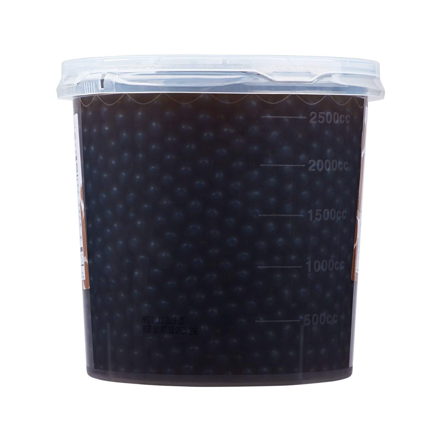 Tea Zone 7 Lbs Chocolate Popping Pearls For Boba Tea Beverages, Sweets, Ice Cream Topping (B2071)