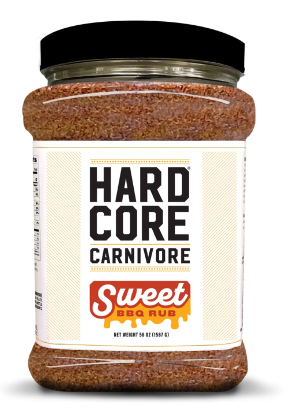 Hardcore Carnivore Sweet BBQ Seasoning - Bold Sweet Rub for Ribs, Pork, Chicken - 56 oz Mega Pack - Red