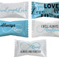 Party Sweets Always & Forever Buttermints By Hospitality Mints, Appx 300 Mints, 7-Ounce Bags (Pack Of 6)