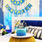 Pargleev Glittery 50Th Happy Birthday Cake Topper With Star,Personalised 50 Birthday Cake Toppers Party Decorations Party Suppli
