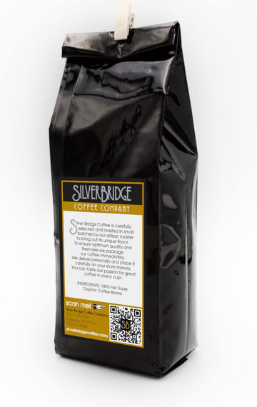 Silver Bridge Coffee Company Coffee Mothman Blend | 12Oz Specialty Coffee | Medium/Dark Roasted Smooth Bold Blend | Legendarily