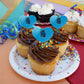 GRAPHICS & MORE Cupcake Picks Set of 6, Acrylic, Heart Love Design, University of West Florida, Model CUPCAKE.HEART.CLCWFL.Z008416