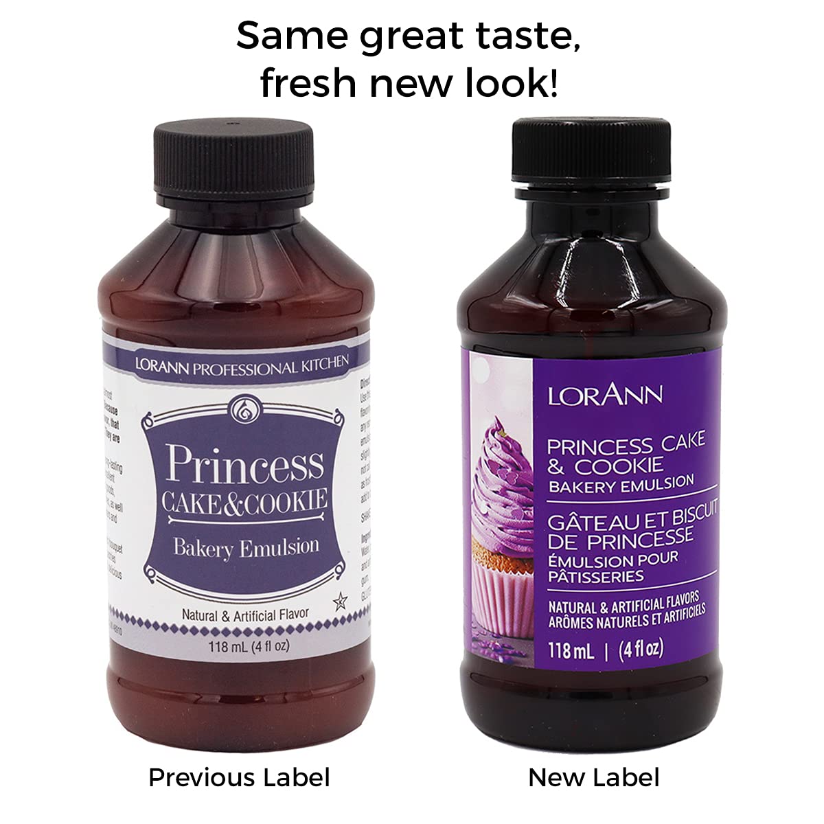Lorann Oils Princess Cake And Cookie Bakery Emulsion: Regal Flavor Blend, Perfect For Enhancing Sweet, Cake-Like Undertones In B
