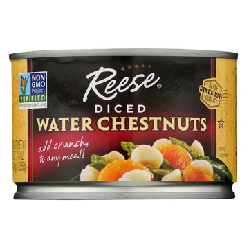 Reese'S Water Chestnuts Diced 8 Oz (Pack Of 3)