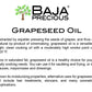 Baja Precious - Grapeseed Oil, Case of 4 X 1 Gallon Jugs