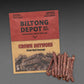 Biltong Depot - Crown Droewors (1 Lb) 16Oz South African Droewors Beef Sausage Sticks, Air-Dried Sausages - No Sugar, Gluten Fre