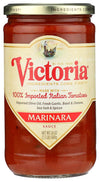 VICTORIA SAUCE MARINARA, 24 OZ