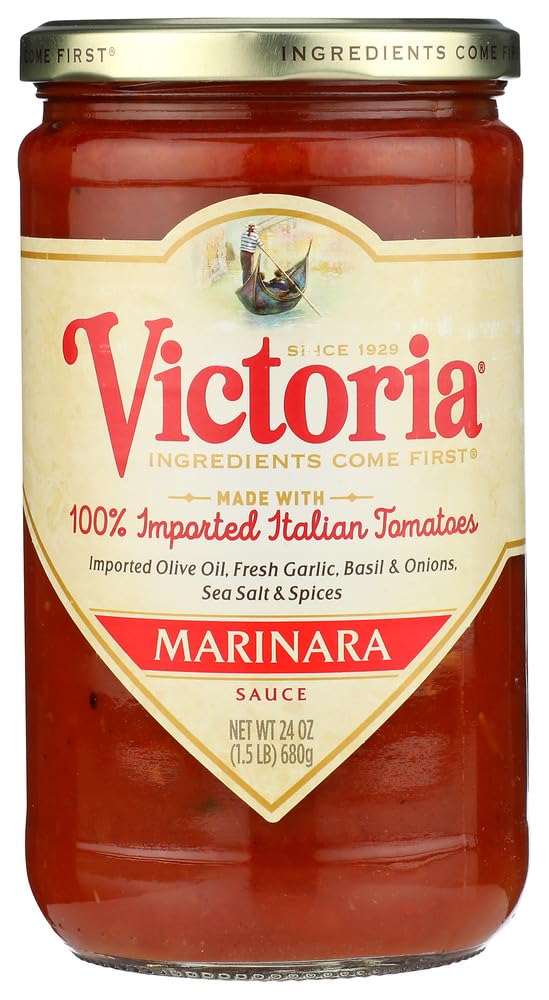 VICTORIA SAUCE MARINARA, 24 OZ