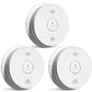 Siterlink Smoke And Carbon Monoxide Detector Combo With Voice Alert, Dual Sensor Fire And Co Alarm With Led Light And Test Butto
