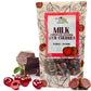 Green Jay Gourmet Chocolate Sour Cherries - Sour Candy Coated Michigan Cherries Dipped in Fresh Milk Chocolate - Handmade Candy 