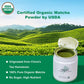 MatchAdmire Ceremonial Grade Matcha Powder, Premium USDA Organic, Rich Flavor, 1.76oz (50g), 100% Vegan, No Fillers