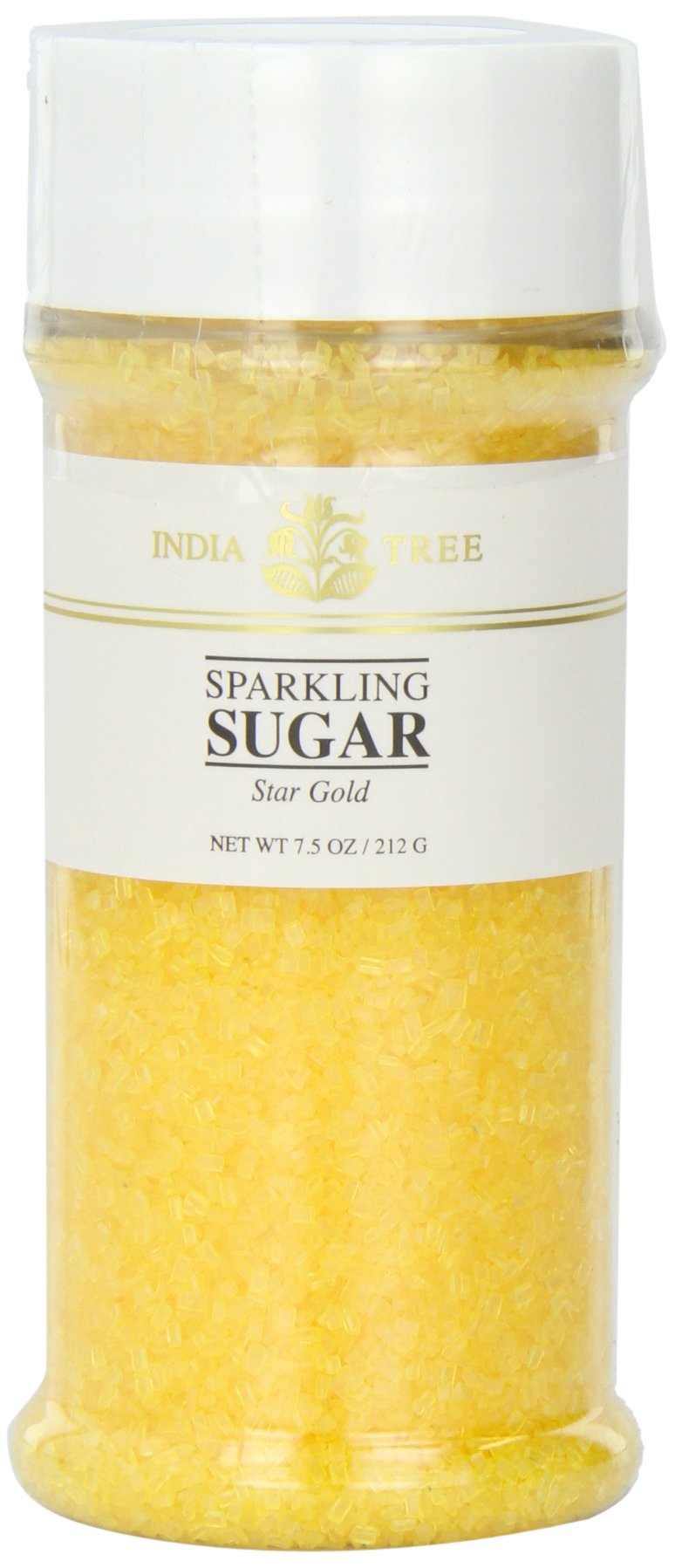 India Tree Gold Sparkling Sugar, 7.5 Oz