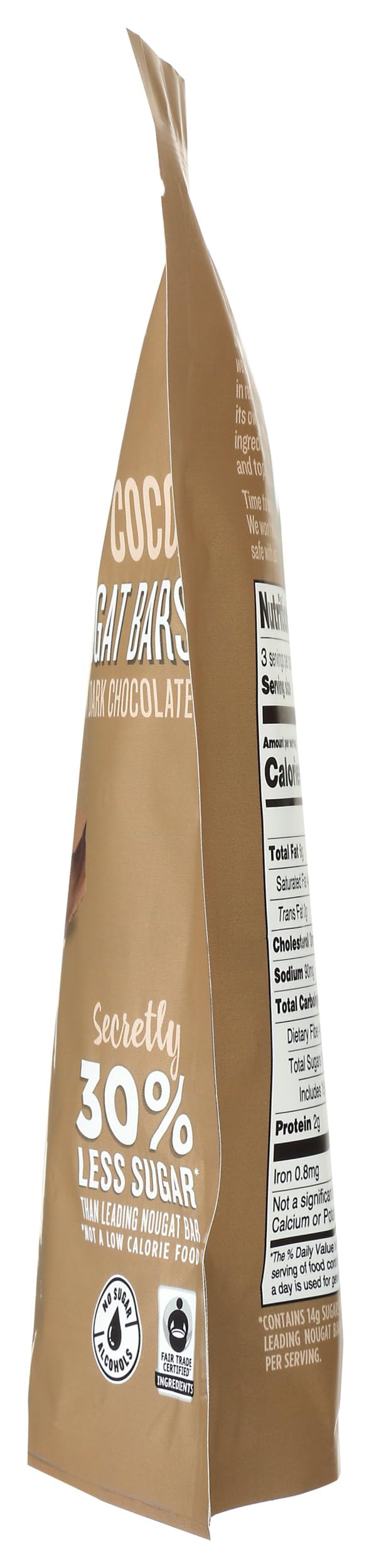 Little Secrets Cocoa Dark Chocolate Mini Nougat Bars, 3.6 Oz