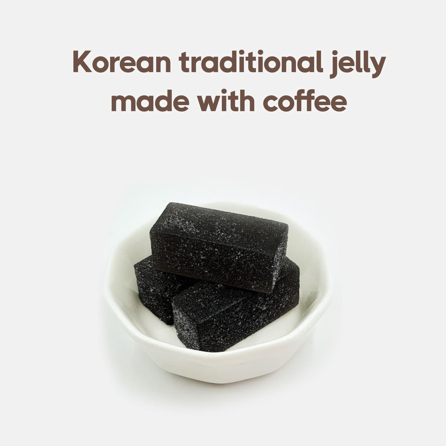 COELO Coffee Jelly Candy 250g - Premium Korean Sweet Chewy   for Parties, Camping, Picnics - Individually Wrapped Snacks