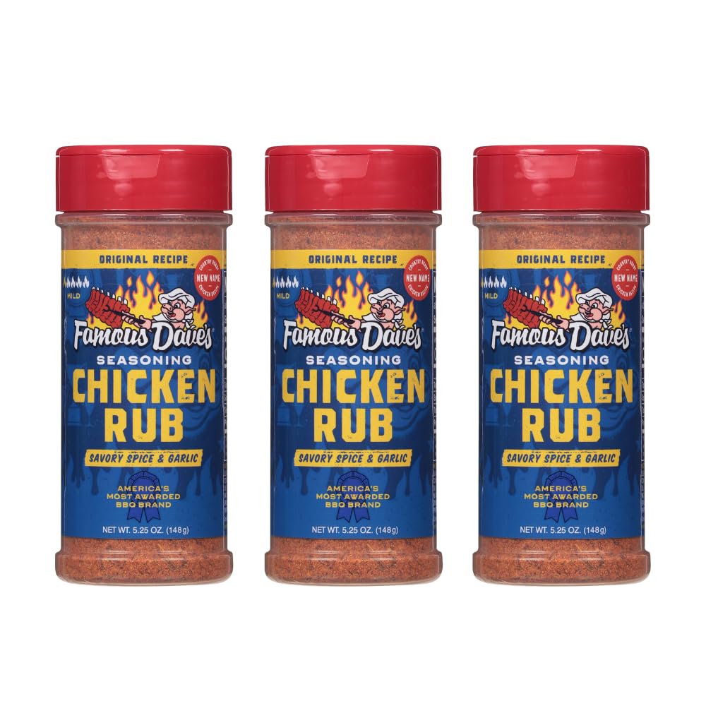 Famous Dave's - 3 pck, Chicken Rub Seasoning (15.75 oz.)