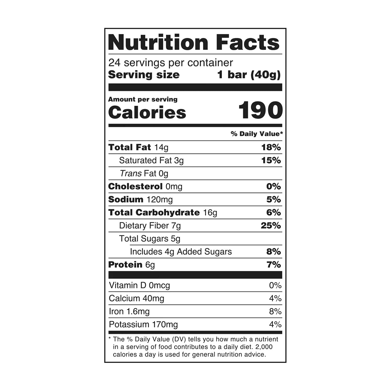 Member'S Mark The Better Nut Bar, Dark Chocolate & Sea Salt, 1.4 Oz (24 Count)