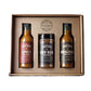 Salt Lick BBQ Sauce and Dry Rub Gift Pack - Driftwood Texas BBQ Sauces and Seasoning Set Original Dry Rub, Original and Spicy BBQ Sauce