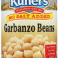 Kuners Bean Garbanzo No Salt, 15 Oz