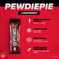 G Fuel PewDiePie Energy Powder Packets, Sugar Free, Lingonberry Flavor, Focus Amino Blend - 6 Stick Pack, 0.25 oz