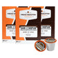 Fresh Roasted Coffee Dark Ethiopian Yirgacheffe K-Cup Compatible 72 Pods Coffee