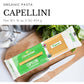 L'Oro Del Sud Organic Capellini, 100% Durum Wheat, Italian Pasta, Premium Quality Product Of Italy (4 Pack X 16 Oz) Non Gmo, Veg